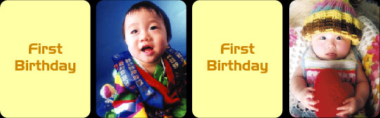 First Birthday